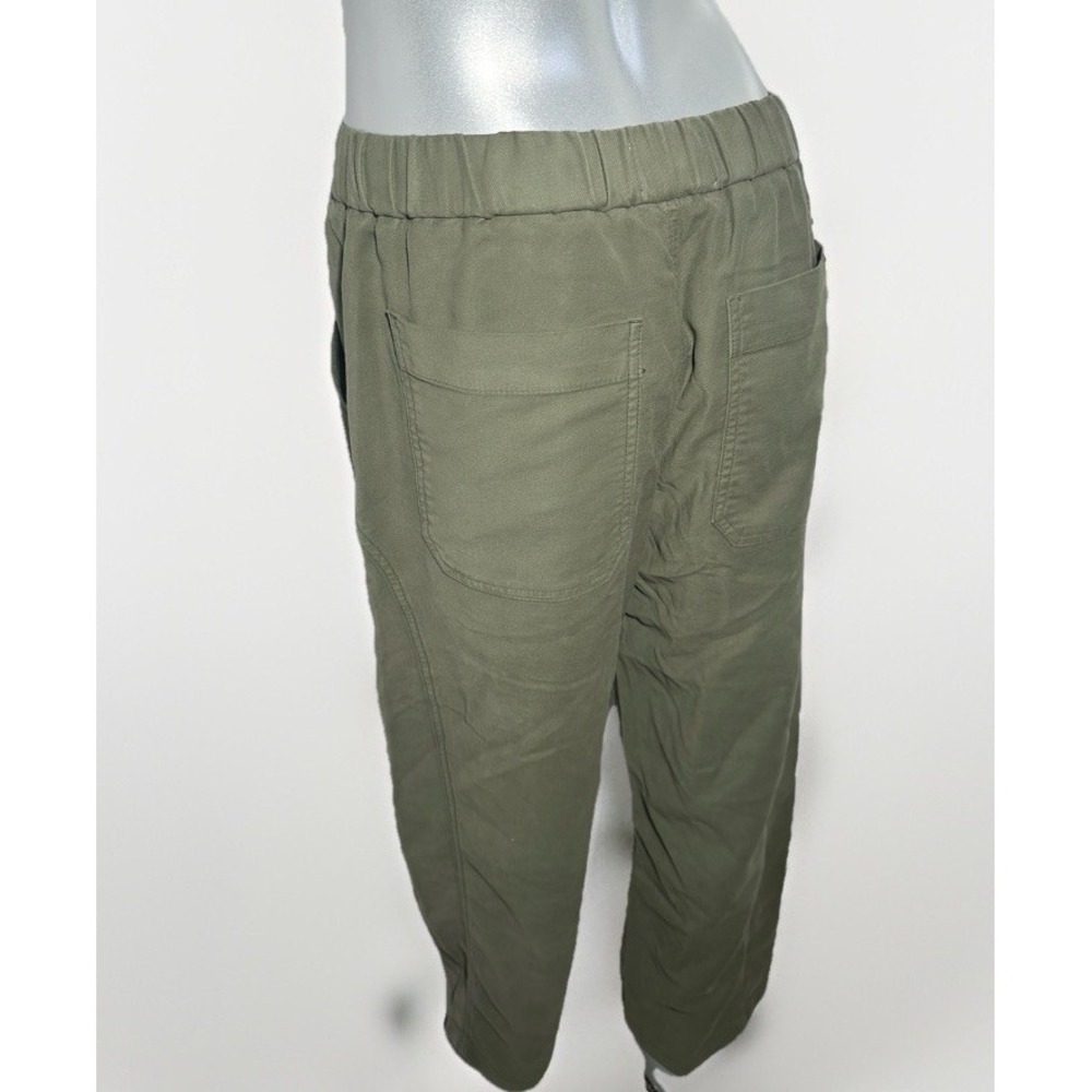 NWT Marine Layer Jessie Barrel Leg Pants Green Olive M  Drawstring Casual $128 - Picture 8 of 13